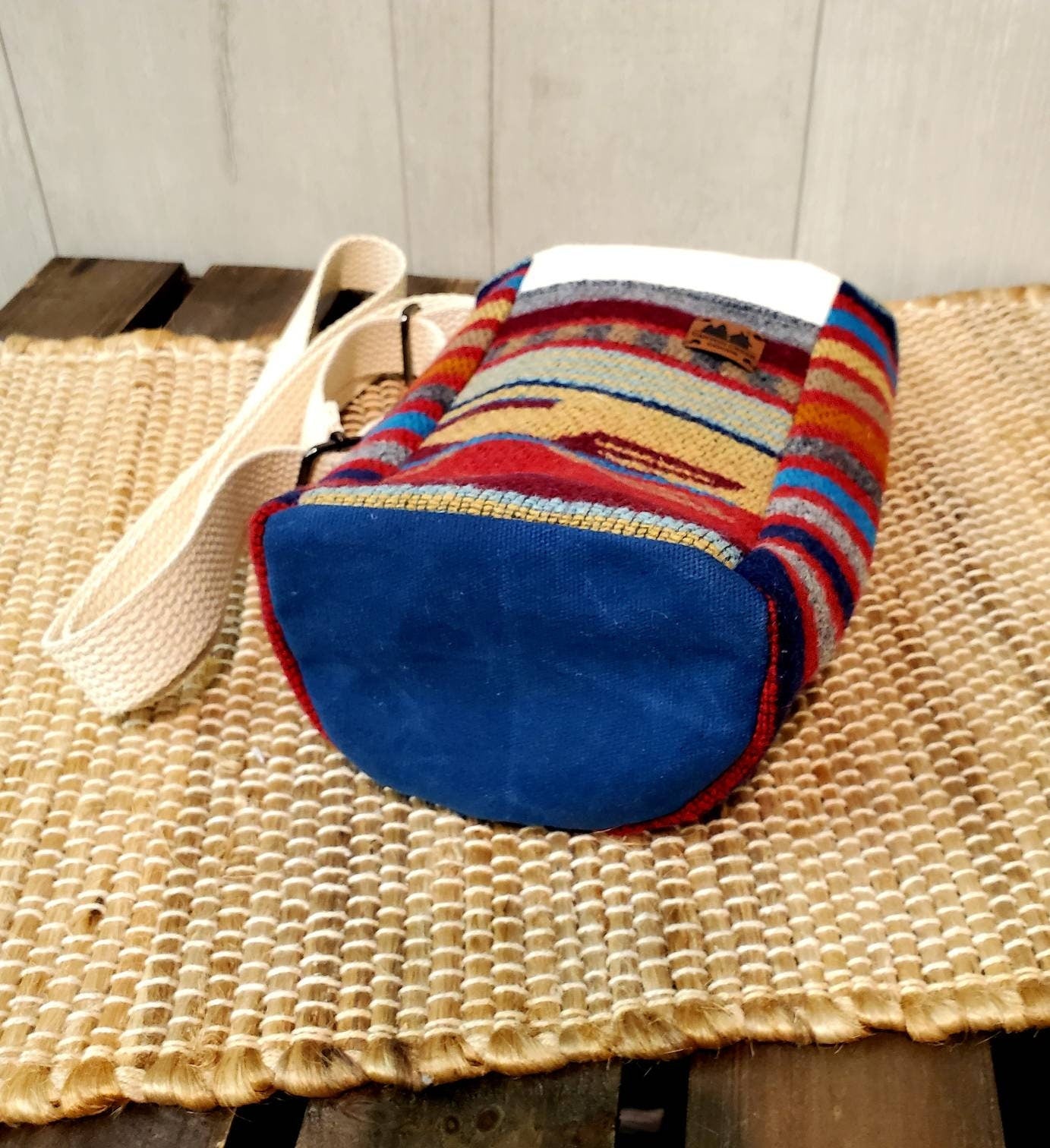 Water Bottle Carrier, Hiking Bag, Water Bottle Holder, Grad Gift, H20 Bag, Dog Walker Bag, Bottle Bag, Womens Hiking Gifts, Water Tote