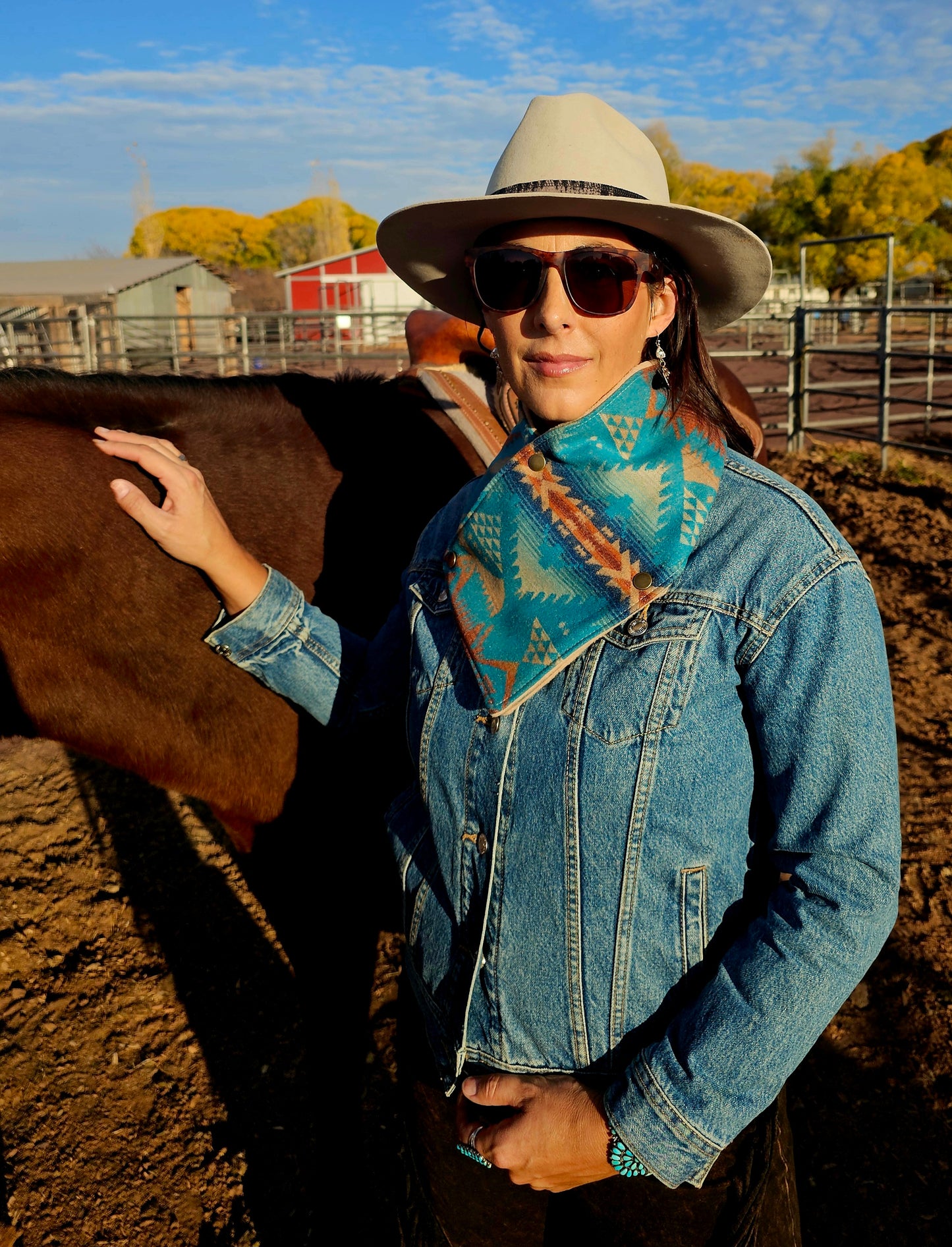 Wool Cowl Scarf - Nehalem