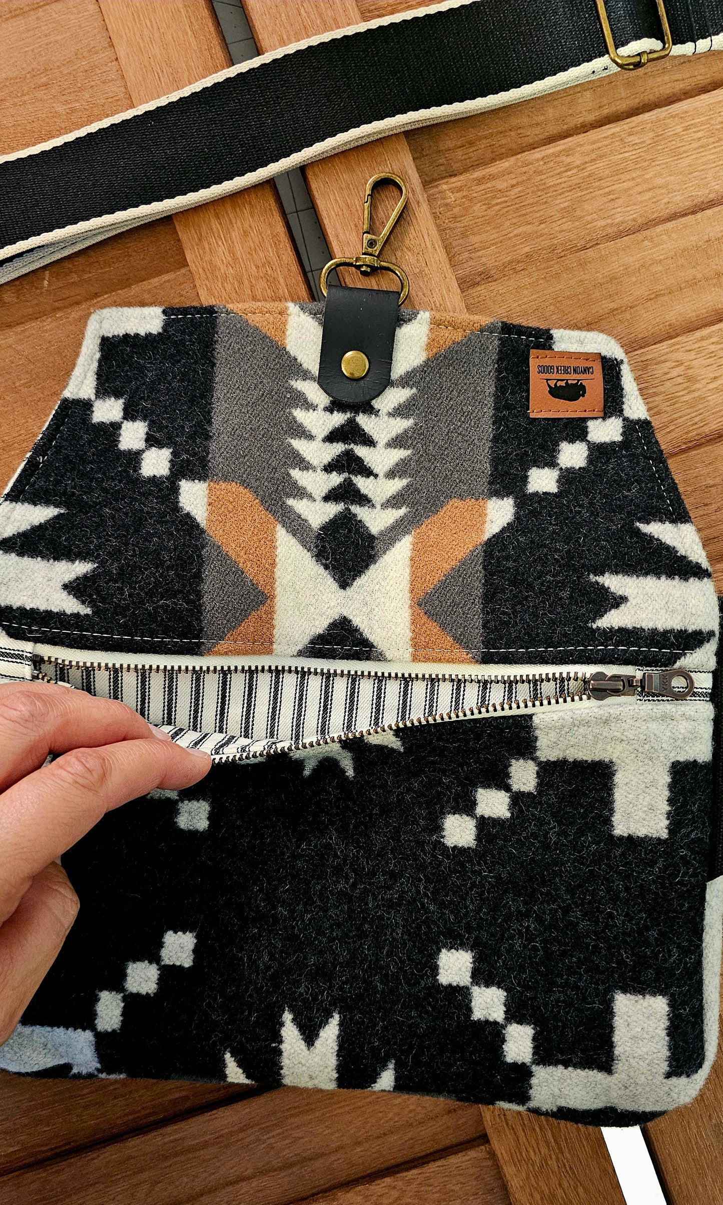 Western Crossbody Sling - Spider Rock