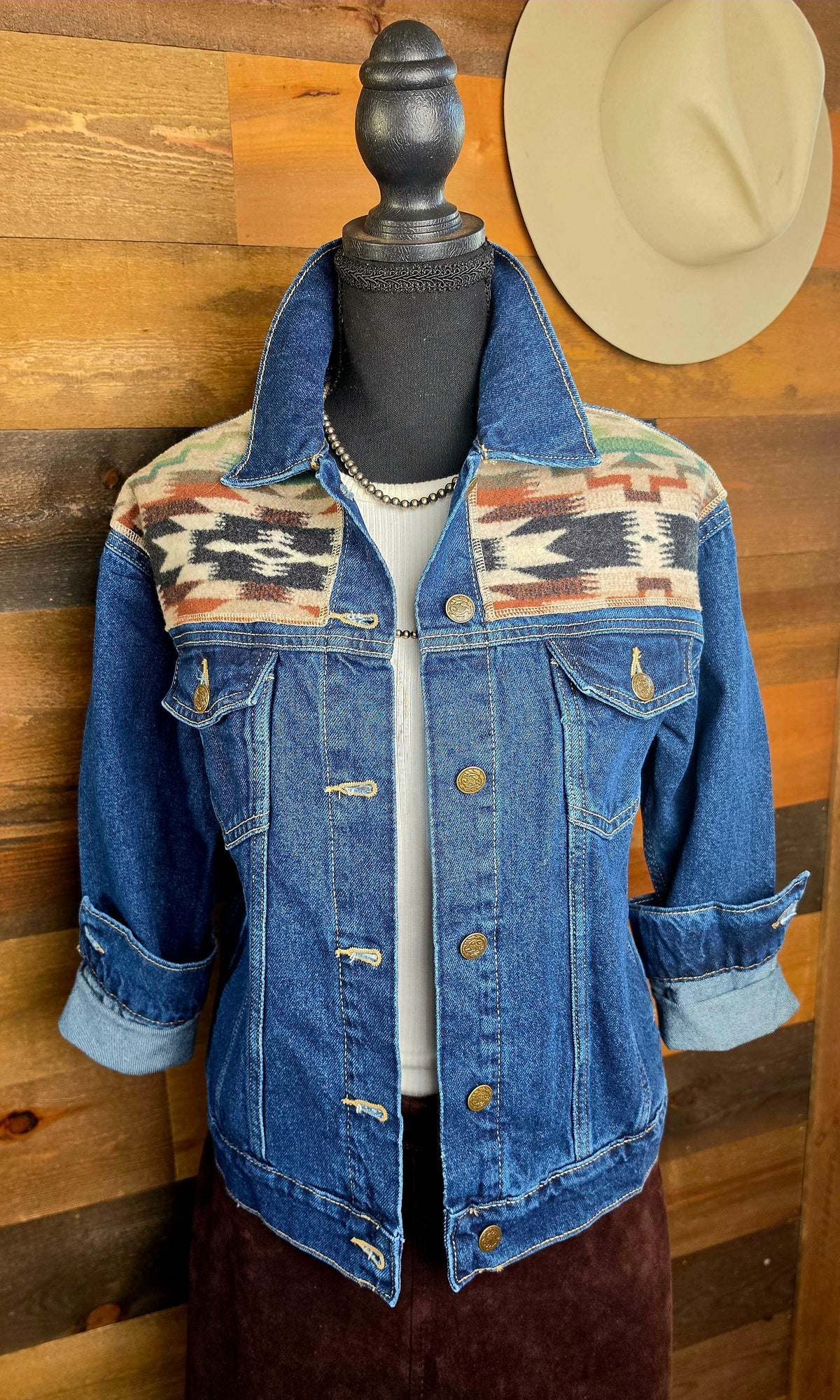Western Denim Jacket - Mesilla
