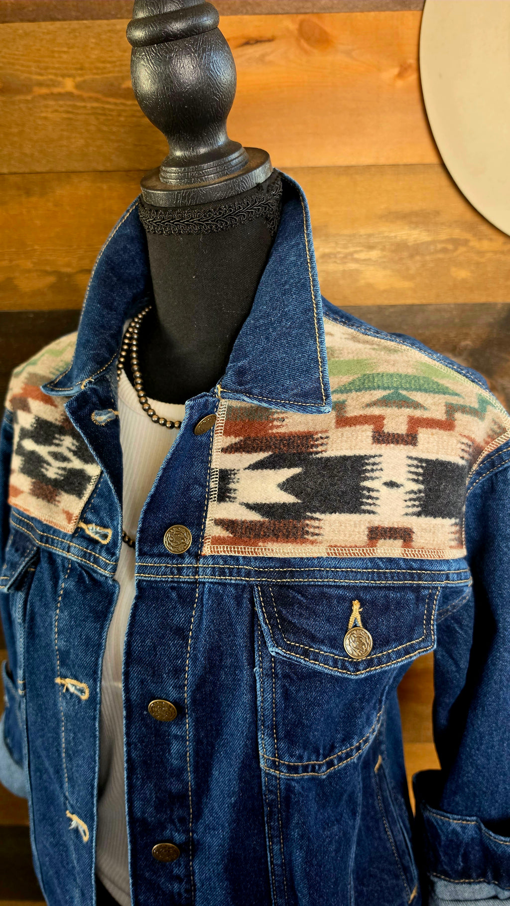 Western Denim Jacket - Mesilla