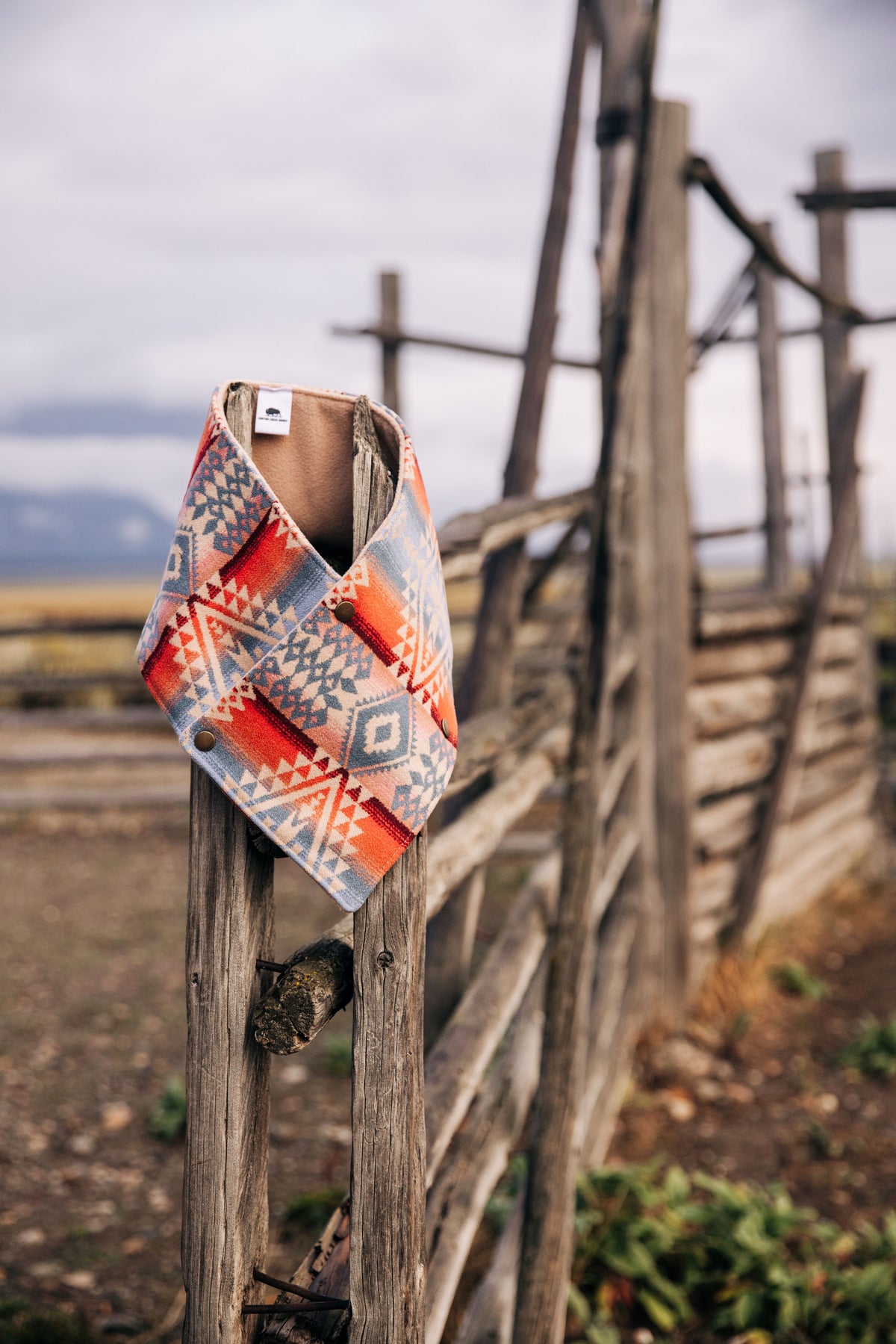 Wool Cowl Scarf - Canyonlands