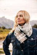 Wool Cowl Scarf - Diamond Ridge