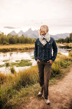Wool Cowl Scarf - Diamond Ridge