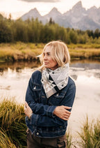 Wool Cowl Scarf - Diamond Ridge