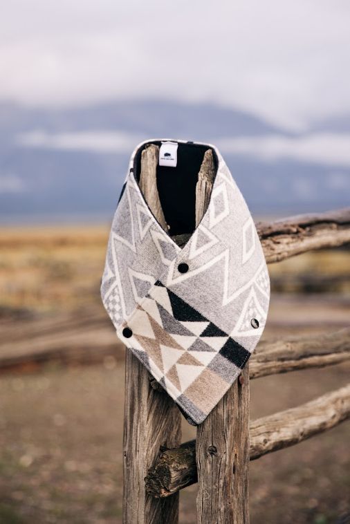 Wool Cowl Scarf - Diamond Ridge