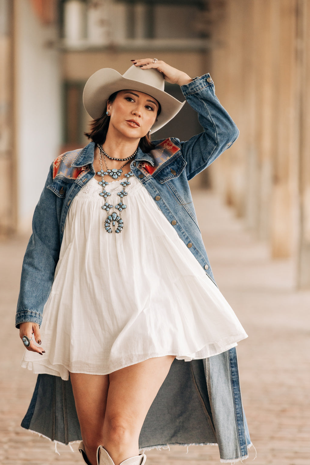 Denim Duster Jacket - Canyonlands