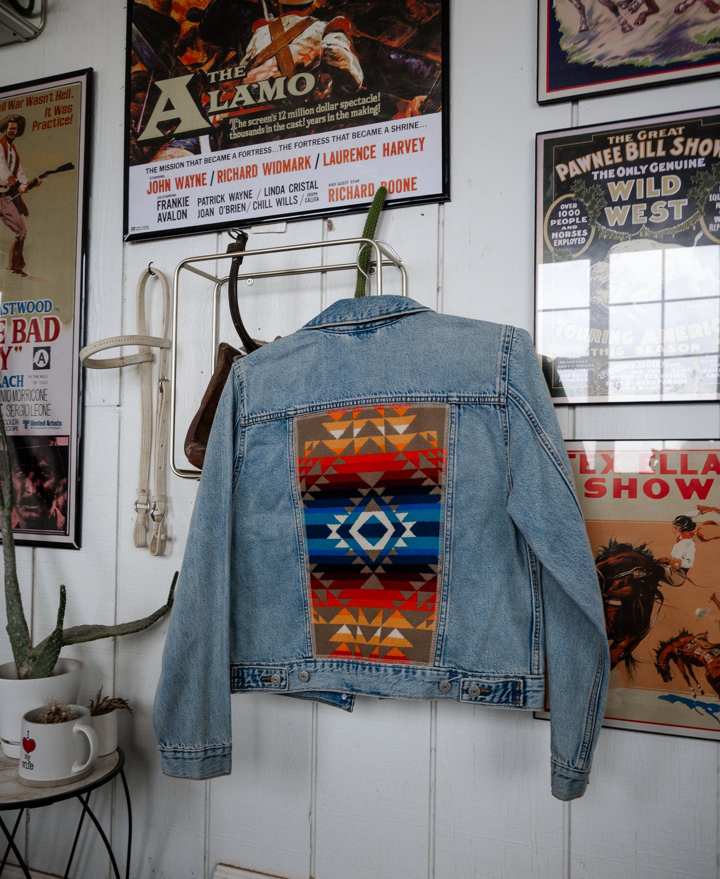 Western Denim Jacket - Pilot Rock