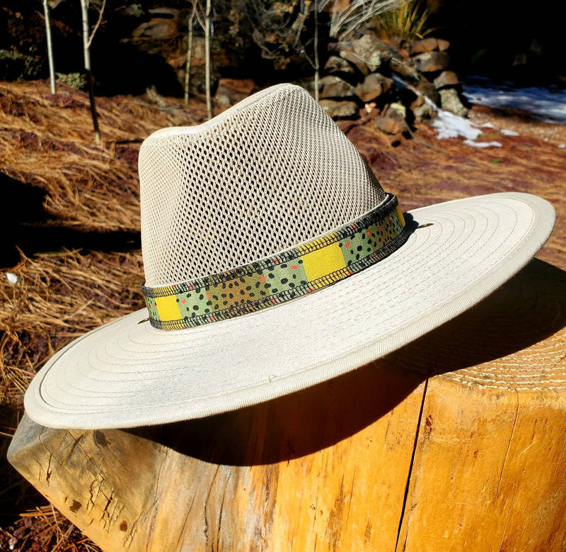 Trout Hat Band - Monster Brown