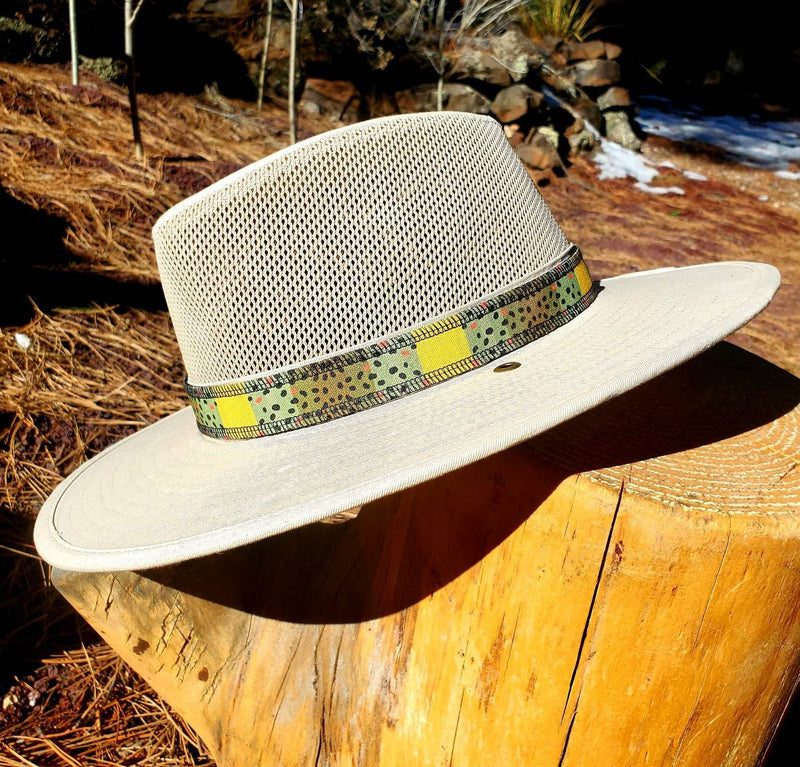 Trout Hat Band - Monster Brown