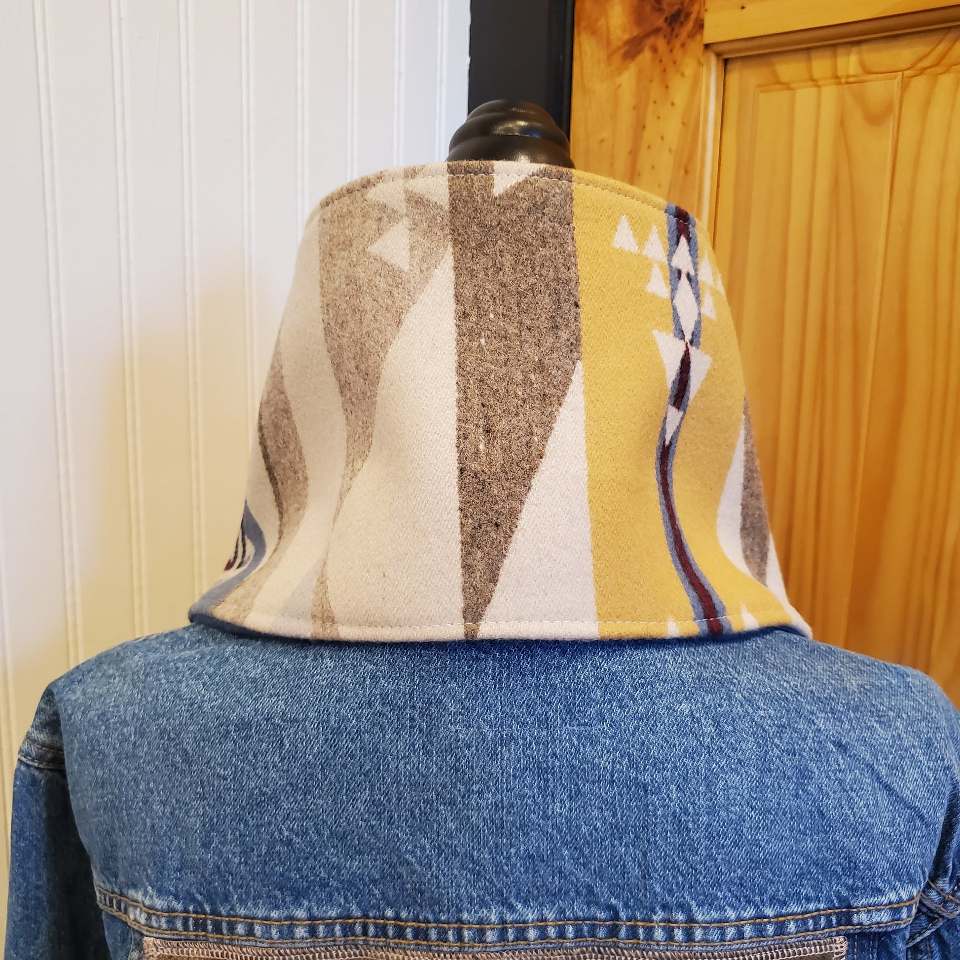 Women's Wool Cowl, Wild Rags, Buckaroo Cowl, Winter Accessories, Western Cowl, Cowboy Cowl, Equestrian Bandana, Riding Scarf, Wife Gifts