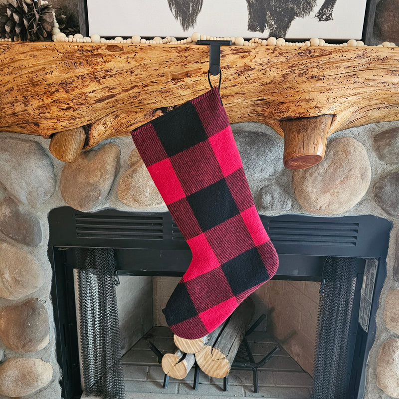 Buffalo Check Christmas Stockings