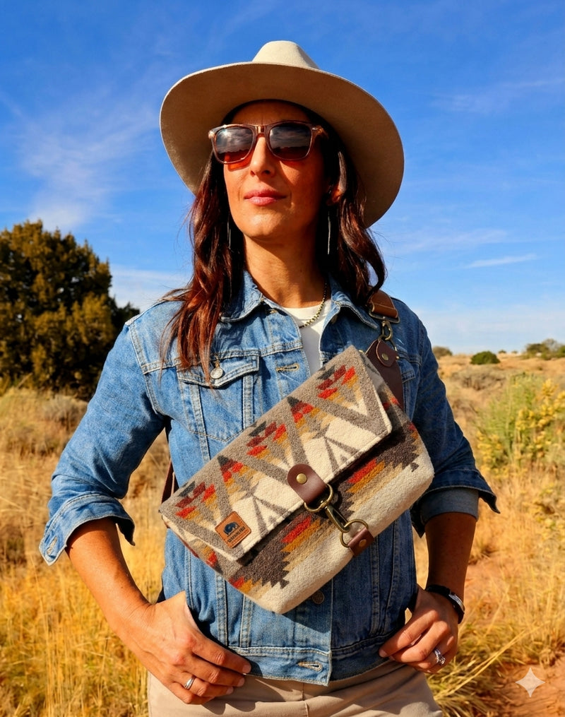 Western Crossbody Sling - Pacific Crest
