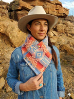 Wool Cowl Scarf - Canyonlands