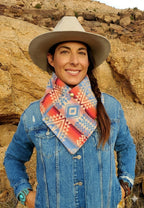 Wool Cowl Scarf - Canyonlands