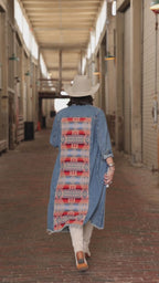 Denim Duster Jacket - Canyonlands