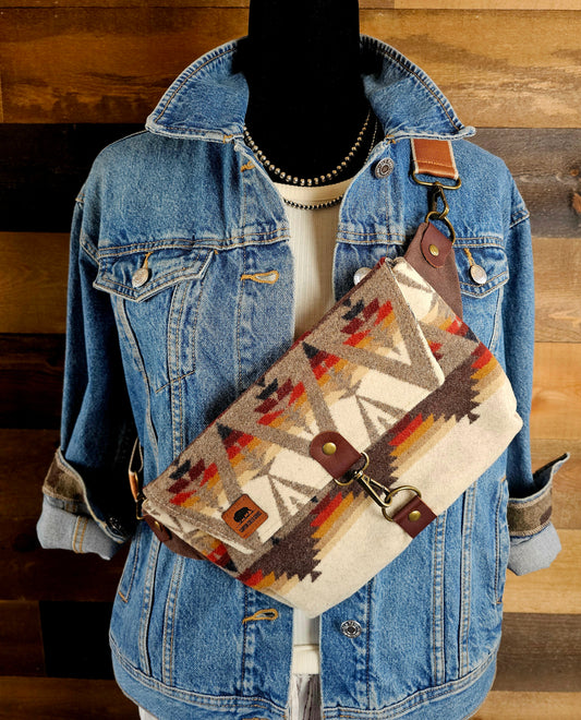 Western Crossbody Sling - Pacific Crest