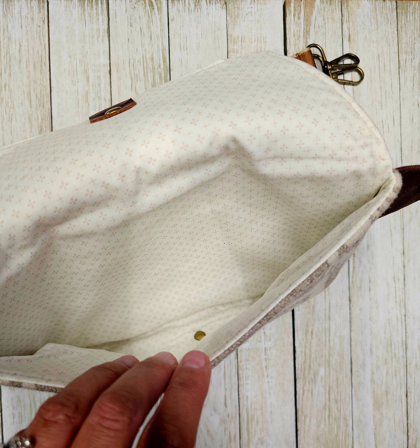 Western Crossbody Sling - Harding Tonal